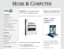 Tablet Screenshot of indigo2.dk